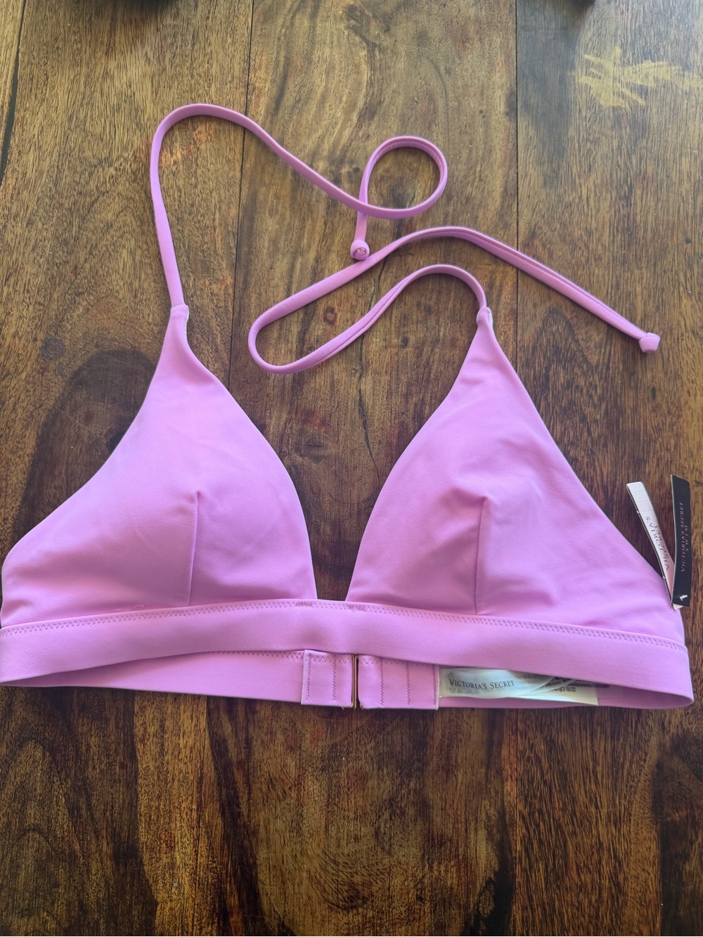 Victoria's Secret Pink Triangle swim top - Light Pink
